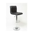 thumbnail image 3 of Roundhill Swivel Elegant PU Leather Modern Adjustable Hydraulic Barstools, Multiple Colors Available, 3 of 5