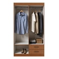 thumbnail image 4 of Ropero Closet 4 Puertas Y 2 Cajones Darady Canela, 4 of 6