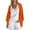 Orange, variant on BLTIBY Women's Linen Cardigan Fall 3/4 Sleeve Open Front Lightweight Kimono Shrugs Casual Loose Cover Ups Beach Vacation Outwear Dark Blue XL