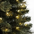 thumbnail image 3 of Home Heritage Cashmere 5 Ft Artificial Half Christmas Tree with 100 Lights, 3 of 9