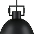 thumbnail image 5 of Nathan James Leigh Pendant Lighting Hanging Ceiling Light with Oversized Metal Shade and Adjustable Cord, for Kitchen Island or Entryway, Matte Black, 5 of 6