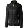 thumbnail image 2 of Women's Cutter & Buck Black Idaho State Bengals Rainier PrimaLoft Eco Insulated Full-Zip Puffer Jacket, 2 of 3