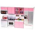 thumbnail image 2 of PowerTrc Kids Juego de cocina moderno con pilas, ideal para muñecas y figuras de juguete PowerTRC PowerTRC, 2 of 2
