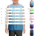 thumbnail image 3 of GiLiling Teen Boys Summer Tank Top Casual Loose Fit Crewneck Sleeveless Athletic Tee Soft Basic (Dark Blue, 3-4 Years), 3 of 7