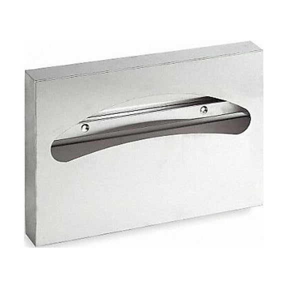 Tough Guy Toilet Seat Cover Dispenser,SS,Satin 1ECK2
