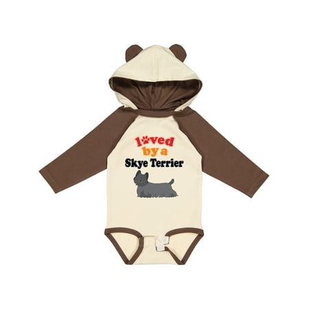 

Inktastic Skye Terrier Dog Lover Gift Baby Boy or Baby Girl Long Sleeve Bodysuit