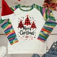 thumbnail image 4 of HOMBOM Womens Christmas Sweatshirts Holiday Fleece Wine Xmas Crewneck Tree Merry Sweatshirt for Ladies, 4 of 5
