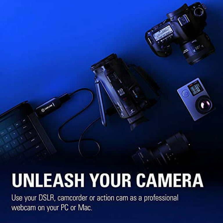 Elgato Cam Link 4K - Live Stream via DSLR, 1080p60/4K 30 FPS