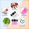 thumbnail image 3 of Morovan 12 Colors Acrylic Powder Set Pure Glitter Professional Polymer Powder, 3 of 7