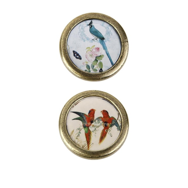 2 piezas vintage gabinete puerta cajón cajón tira hardware Sunnimix Tirador decorativo para muebles