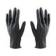 thumbnail image 2 of Guantes de laboratorio de peluquería de 10 piezas Guantes de látex reutilizables Guantes de tinte de color para el cabello de salón Tamaño mediano (Negro), 2 of 5