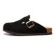 thumbnail image 2 of Sandalias Vayfio Potato Suede Zuecos para mujer, color negro, talla 11, 2 of 3