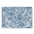 thumbnail image 1 of Vintage Blue Cutting Board, Chinese Style Traditional Motif Floral Pattern with Berries Leaves, Decorative Tempered Glass Cutting and Serving Board, Small Size, Cobalt Blue and White, by Ambesonne, 1 of 1