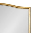 thumbnail image 3 of Kate and Laurel Sedelle Glam Wall Mirror, 20 x 30, Gold, Transitional Curvy Mirror for Wall, 3 of 7
