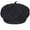 Black, variant on Women Wool Felt Beret Warm French Artist Hat Solid Color Beanie Cap