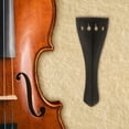 thumbnail image 4 of PAMINGONO 1Set Triangle Ebony Violin Tailpiece with Aluminium Alloy for Enhanced Sound Purity in Musical Instruments, 4 of 8