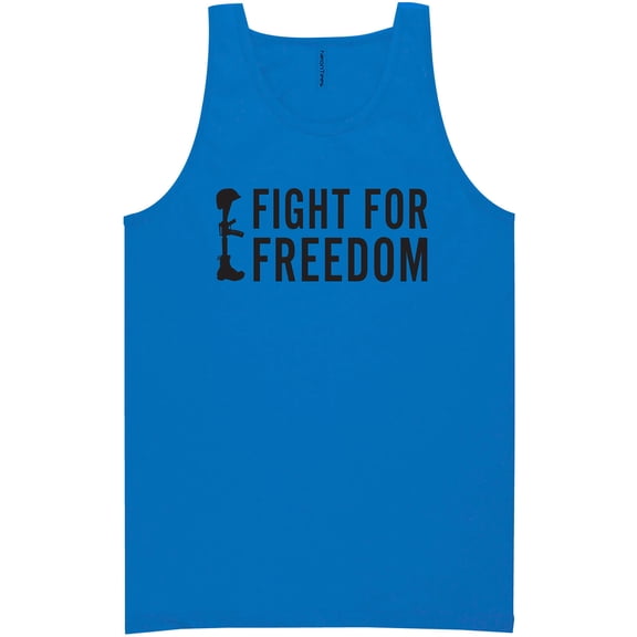 Fight For Freedom Neon Tank Top