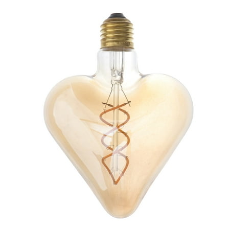 

LED Light Bulb Decorative Starry Bulbs Glass Fairy Bulb Light (Heart)