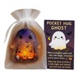thumbnail image 2 of Pocket Comfort Ghost Cute Mini Ghost in a Pocket Hug Spooky Halloween Gift for Friends Small Encouragement Pocket Charm,Indoor Outdoor Decor,Small Personal Decor for Halloween Gift Option, 2 of 5