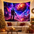 thumbnail image 3 of Mountain Lake Figure with Clad Futuristic Combat Armor, Spooky Gothic for Gothic Decor Fans, Dark Art Decor, Halloween Gift, Tapestry Wall Hanging for Bedroom and Dorm, 3 of 7