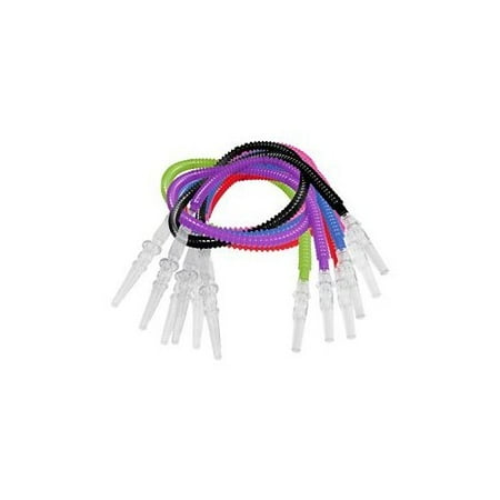 VAPOR HOOKAHS 24-75” PLASTIC MAGIC EXPANDABLE HOSE: SUPPLIES FOR HOOKAHS – These Hookah hoses are accessory pieces for shisha pipes. In various colors, these accessories parts are washable(Black