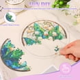 thumbnail image 4 of 7.09inch Acrylic Puzzle Suncatcher Window Hanging Decor DIY Sun Catcher Puzzle Ornament Kit with Chain for Window Door Balcony Wall, 4 of 11