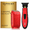 DLC Red, variant on Supreme Trimmer 2-in-1 T-Shaper Trimmer & Crunch Foil Shaver | STF602 Electric Razor & ST5206 DLC Beard Trimmer Barber Haircut Kit | Black