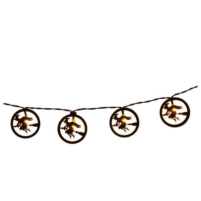 Halloween Led Colorful Bat Skull Light String Bat