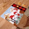 thumbnail image 3 of Douhoow 1PC Christmas Supplies,Plaid Gnomes Tree Skirt/Table Runner/Chair Cover/Placemat/Sock/Apron, 3 of 8