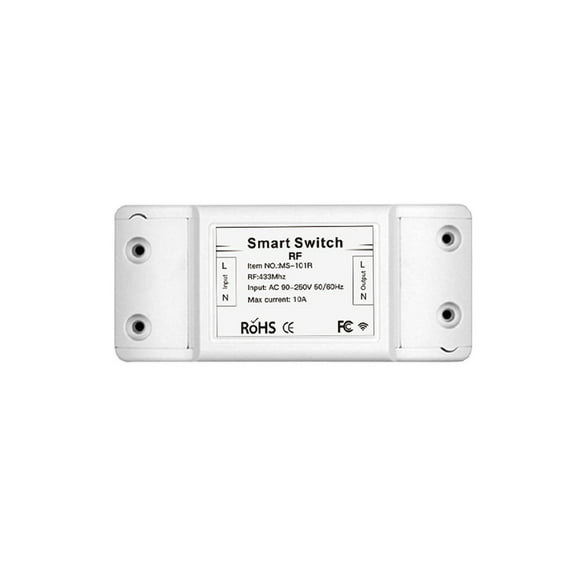 Amdohai AC 90- Light Switch Receiver 433MHz Relay Receiver Remote Control
