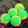 thumbnail image 2 of De Pelotas De Tenis, Pelotas Deportivas Resistentes Y Duraderas, Pelotas De Entrenamiento De Alta Elasticidad Para Deportes Al Aire Libre Y Jugar A Buscar 15 Uds. Yuarrent OD013058-00, 2 of 6