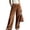 *Brown, variant on VBVC Women's Corduroy Wide Leg Pants , Fall Winter Button Front Trousers For Women , Ladies' Wide Leg Work Joggers with Flap Pockets, *Green , Large