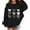 Noir, variante sur Chandail en Molleton Imprimé Cœur pour Filles, Coupe Ample Col Rond Manches Longues avec Design Amour, Chemise Décontractée en Coton Doux pour Filles Tout-Petits, Plusieurs Couleurs Disponibles pour Usage Quotidien Vert Clair