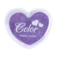 thumbnail image 1 of Craft Finger Ink Pad Stamps Candy Colors Heart-Shaped Design Fingerprint Inkpad for DIY Scrapbooking Rubber Stamp Card Making, 1 of 8