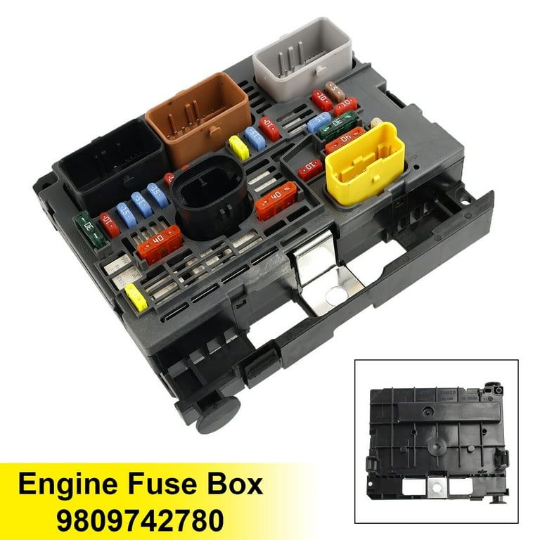 Fuse Box BSM 9809742780 For Citroen Berlingo C4 C8 Peugeot Fuse Box BSM 9809742780 For Citroen Berlingo C4 C8 Peugeot