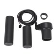 thumbnail image 1 of Bike Throttle Grip, Non Slip Water Resistant Shock Absorption Throttle Handle Bar  for 22.5mm Handlebars, 1 of 7
