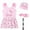 C, variant on Kawaii Piece Swimsuit Set Kuromi Cartoon Professional Quick-Drying Sunscreen Swimwear Beachclothes