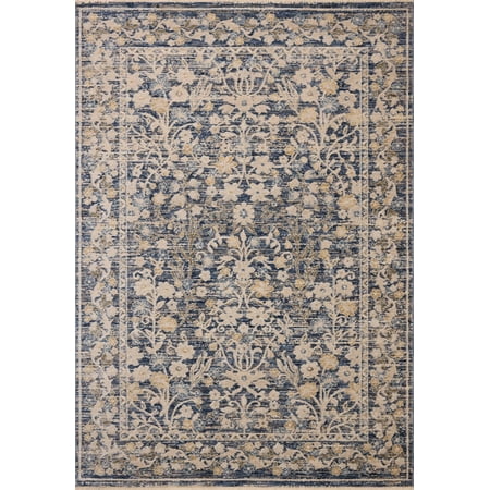 Loloi Clarisse Blue / Beige 18" x 18" Sample Rug