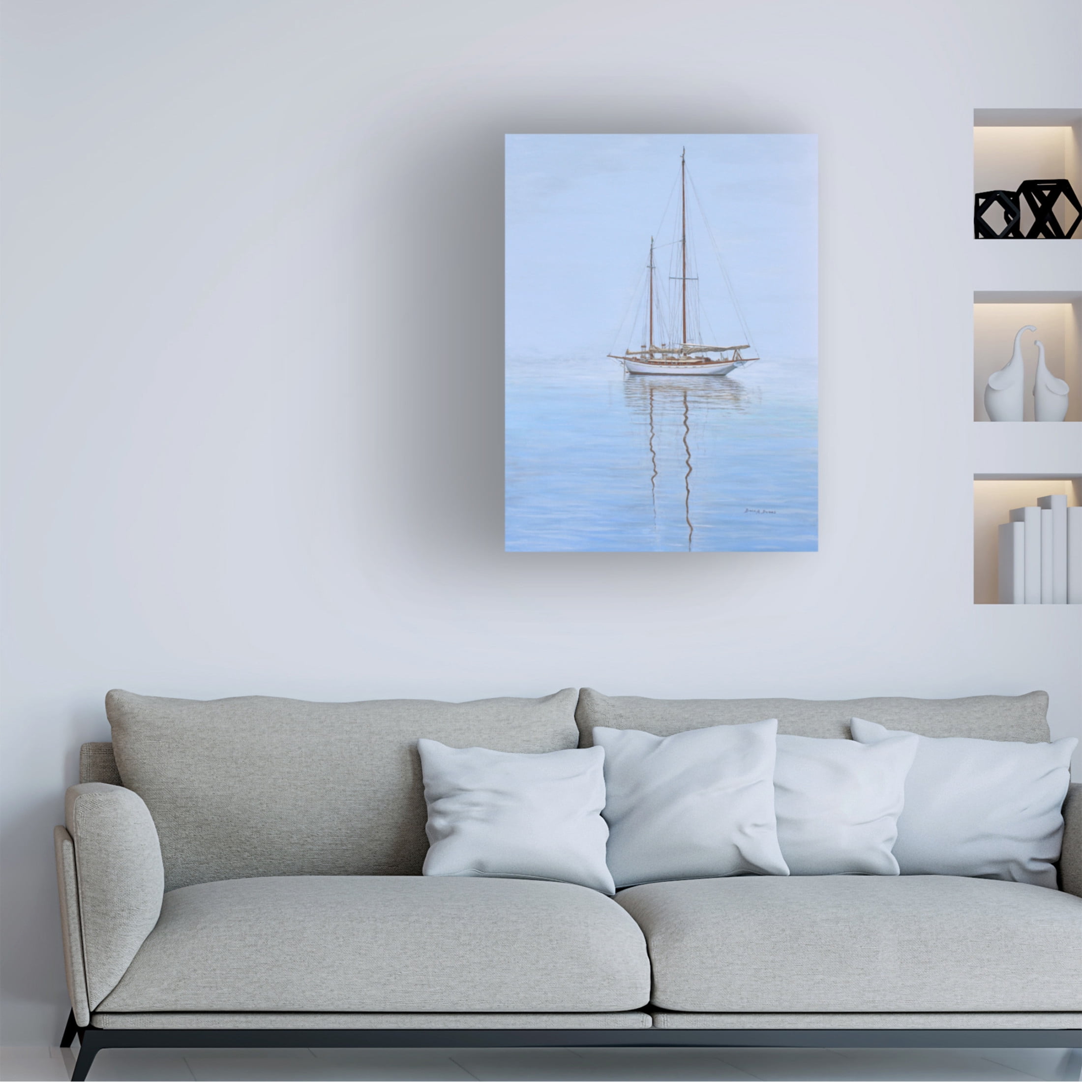 Canvas Wall Art - Bruce Dumas 'Renewed Spirit' Wall Art for Living Room, Bedroom, or Office Décor by Trademark Fine Art - 14 x 19 Inches
