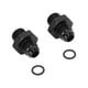 thumbnail image 1 of Adaptador De Línea De Combustible ORB6 A AN6, Adaptador De Línea De Combustible AN6 De Aluminio Resistente Al Desgaste, Anodizado, Sin Fugas, Para Mangueras De Gas, Fluido, Agua, 1 of 7