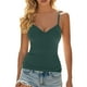 thumbnail image 4 of Camiseta sin mangas con sujetador incorporado para mujer - Tirantes ajustables, color liso - Prenda básica transpirable para uso informal/deportivo - Tallas XS-XXXL, 4 of 7