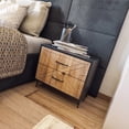 thumbnail image 2 of Kalune Design - Felicita - Anthracite, Pine Nightstand, 2 of 5