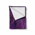 thumbnail image 2 of Indigo Soft Flannel Fleece Throw Blanket, Broken Glass Inspired Geometric Triangle Abstract Shapes, Cozy Plush for Indoor and Outdoor Use, 50" x 70", Eggplant Burgundy, by Ambesonne, 2 of 6
