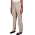 thumbnail image 3 of Alfred Dunner Womens Allure Fly Front Average Length Pant, 3 of 6