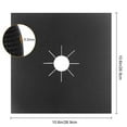 thumbnail image 5 of Gas Range Protectors, TSV Liner Covers Reusable Gas Stove Burner Covers, 10.6” X 10.6”, Double Thickness 0.2MM, Non-Stick, Fast Clean (6 packs), 5 of 6