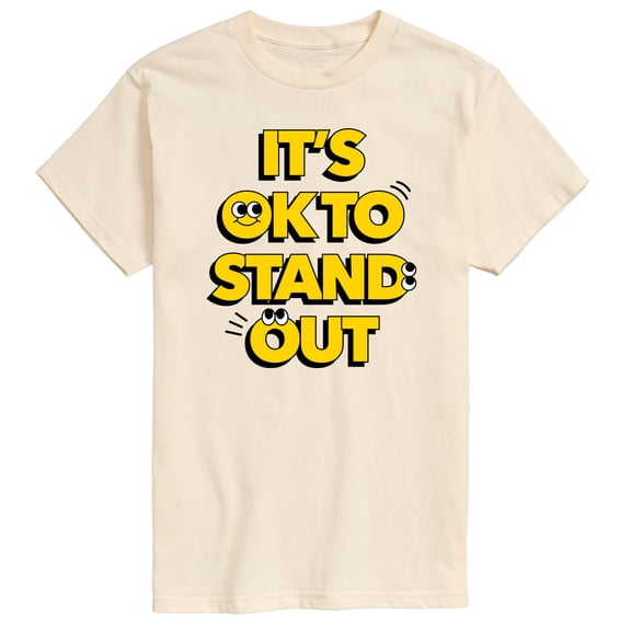 Instant Message - Okay To Stand Out - Men's Short Sleeve Graphic T-Shirt