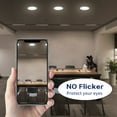 thumbnail image 2 of 6PCS 9W+3W LED Downight with Night Light Mode Embedded High-Brightness, 2 of 8