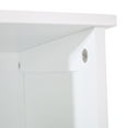 thumbnail image 4 of GDF Studio Schemkel Modern Free Standing Bathroom Storage Cabinet, Matte White, 4 of 10