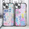 thumbnail image 2 of Funda para iPhone 16 15 Pro Max 14 Plus 13 Mini 12 11 7 8 Xr SE Preppy Skeleton Blondes Have More Fun Make It Art Phone Cover, 2 of 4