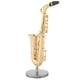 thumbnail image 2 of Modelo de saxofón Réplica de saxofón alto en miniatura Modelo de instrumento Saxofón en miniatura Durabilidad mejorada Jadeshay  A, 2 of 8